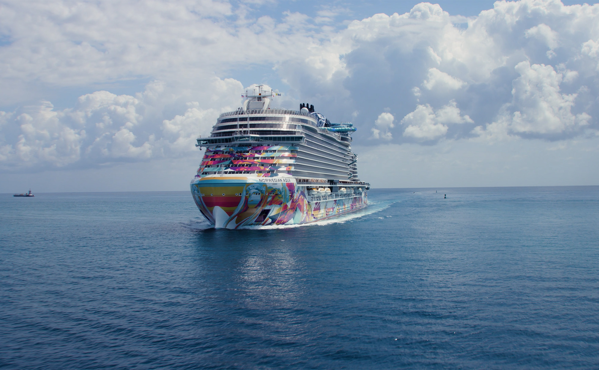 NORWEGIAN CRUISE LINE® OFFICIALLY CHRISTENS NORWEGIAN AQUA IN MIAMI AND REVEALS EXPANSION PLANS FOR GREAT STIRRUP CAY, THE BRAND'S PRIVATE ISLAND DESTINATION