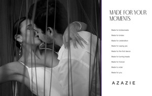 Azazie Launches 'Made For Your Moments' Campaign--A Love Letter to Life's Most Unforgettable Celebrations