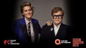 ELTON JOHN AIDS FOUNDATION JOINS FORCES WITH BRANDI CARLILE'S LOOKING OUT FOUNDATION TO RAISE $1 MILLION TO PROTECT HIV CARE AROUND THE WORLD