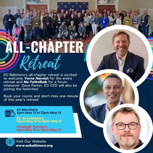 Entrepreneurs' Organization Baltimore Announces 2025 All-Chapter Retreat at Hyatt Regency Chesapeake Bay: A Transformational Experience for Visionary Leaders