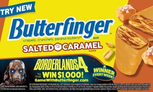 Game On! Butterfinger® Partners with 'Borderlands 4' to Launch Epic Sweepstakes