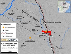 GoldMining Inc. Initiates Most Comprehensive Exploration Campaign To Date, São Jorge Project, Brazil