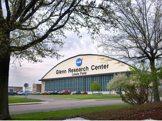 The aircraft hangar at NASA's Glenn Research Center in Cleveland. This summer, Glenn is offering a free STEM program for high school students in their junior and senior years. Credit: NASA