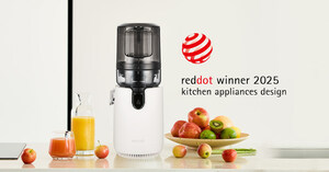 Hurom's E50ST Slow Juicer Wins 2025 Red Dot Design Award
