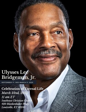 A Celebration of Eternal Life for Ulysses Lee "Junior" Bridgeman