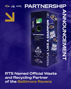 Baltimore Ravens Name RTS Official Waste and Recycling Partner to Advance Sustainability and Innovation at M&amp;T Bank Stadium