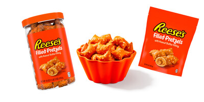 Reese's Brand Did It Again - Meet Your New Favorite Snack, Reese's Filled Pretzels
