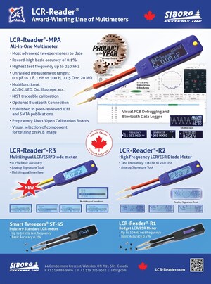 Award-Winning LCR-Reader Multimeters to Be Showcased at Major Trade Shows in South Korea and Indonesia