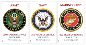 From Revolution to Resilience: USPS to Celebrate 250th Anniversaries of Army, Navy, and Marine Corps With Commemorative Stamps